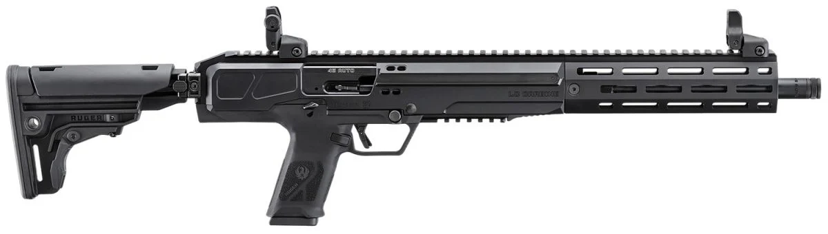 Ruger LC Carbine Folding Stock .45 ACP Blue/Black Rifle