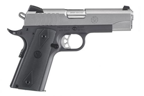 Ruger SR1911 Lightweight Commander 9mm Low-Glare Stainless Pistol