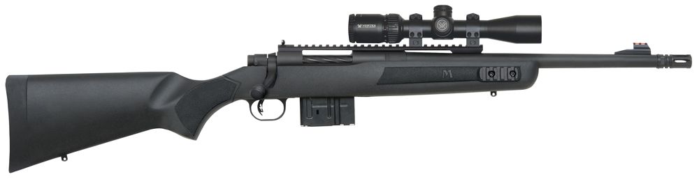Mossberg MVP Scout .308 Win Matte Blue Rifle w/ Vortex 2-7x32mm Scout Scope
