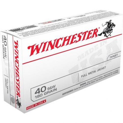 Winchester USA .40 S&W Full Metal Jacket