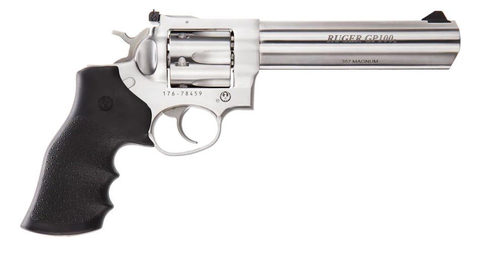 Ruger GP100 Standard .357 Mag Satin Stainless Revolver